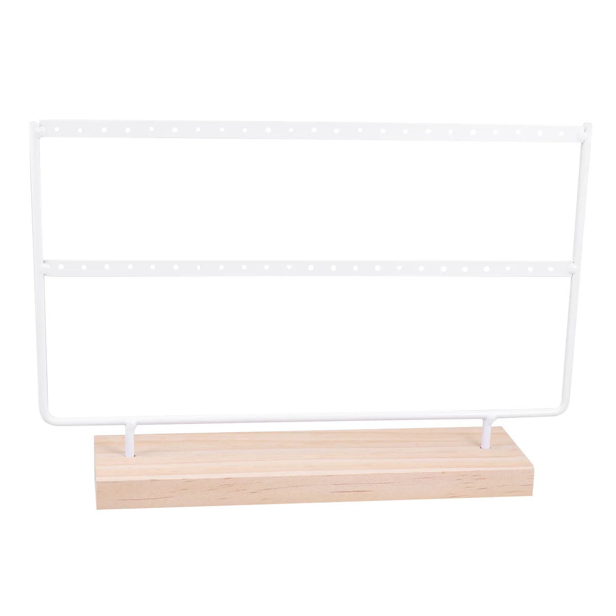 

Earring Display Rack White Resin DIY Ornament Tutu Skirt Jewelry Storage Holder Display Stand for Rings Necklace Bracelet