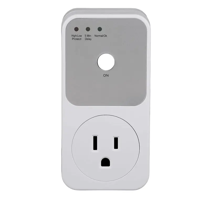 【LAST CHANCE】US Plug Electronic Digital LCD Display Circuit Overload Current Limit Voltage Protection Plug Switch