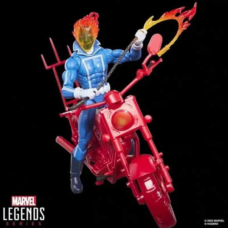 In Stock Hasbro Marvel Legends Series Ghost Rider Models Anime Movie Toys Model Action Figure Scale Humanoid Gift Hobbies view 4