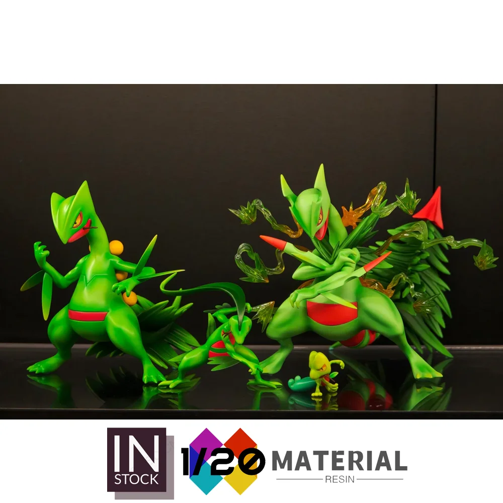 [In Stock]1/20 Resin Scale World [LM] – Treecko & Grovyle & Sceptile