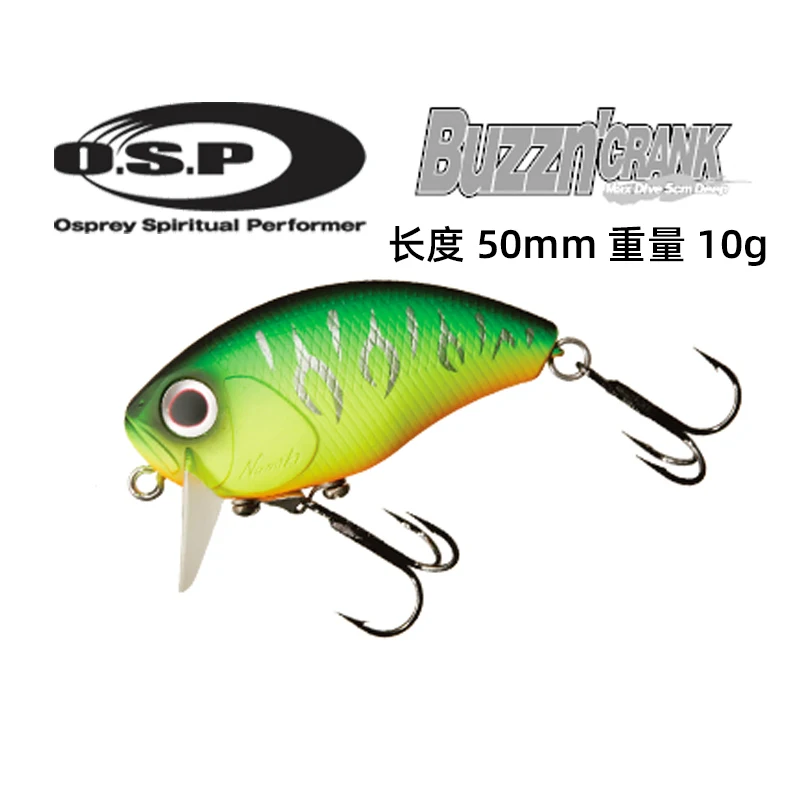 

Japanese Original OSP LureO.S.P Fake Bait Surface Subwoofer BUZZN CRANK Multi-color Spot 10g