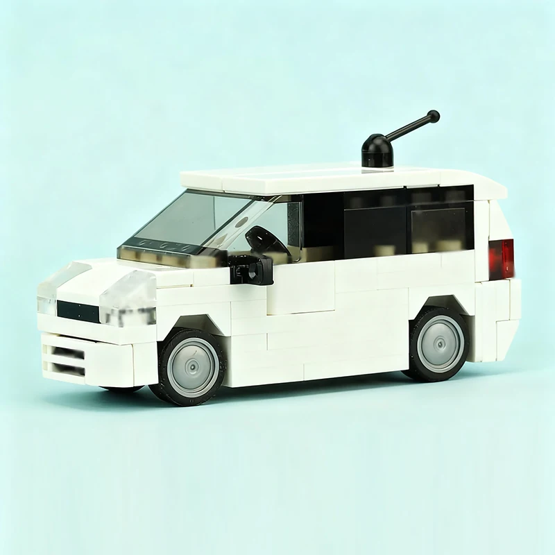 Speed Racing Car Model MOC Building Bricks Small Compact Car Modular Technology Children Holiday Gifts Assemble Toys Suit