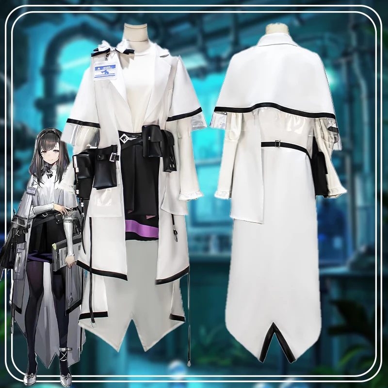 

Classic Game Doctor Cosplay Outfit Full Set Anime Inspired Role Play Clothing Vintage Uniform Suit for Adult Comic Con Halloween