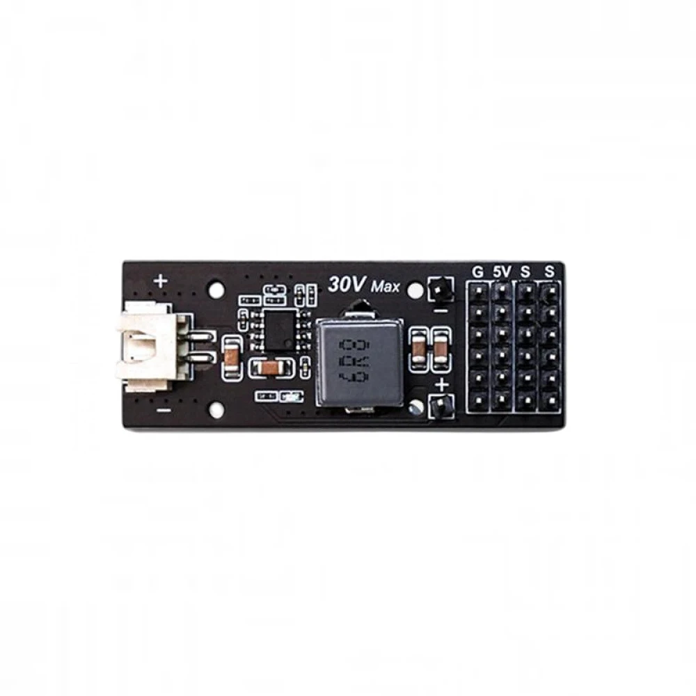 Regulated Power Supply Module Servo Driver Board Step-Down 7~30V Input, 5V Output Capable of Controlling 6 Servos