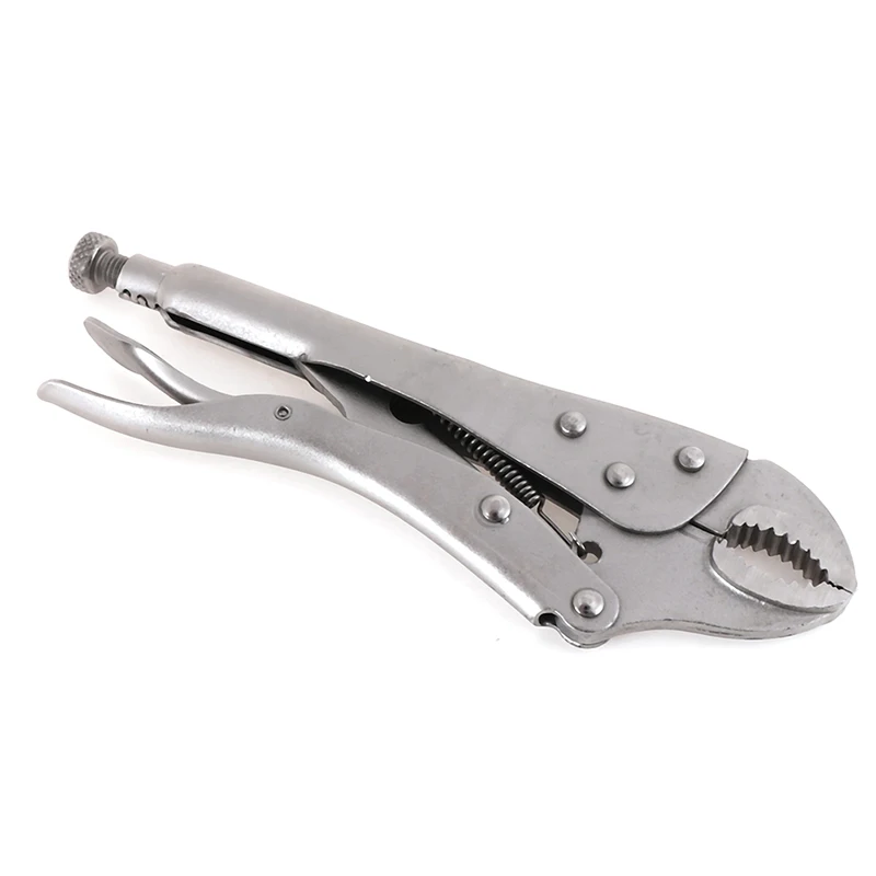 1PC 5 Inch 14cm Curved Jaw Locking Pliers Mini Locking Pliers For DIY Hand Repair Tools Quick Fixing Clamping Pliers