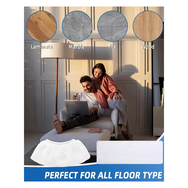 ผ้าทำความสะอาดไมโครไฟเบอร์สำหรับ Karcher ง่ายต่อการแก้ไข SC2 SC4 SC3 SC5เครื่องทำความสะอาดไอน้ำ Karcher