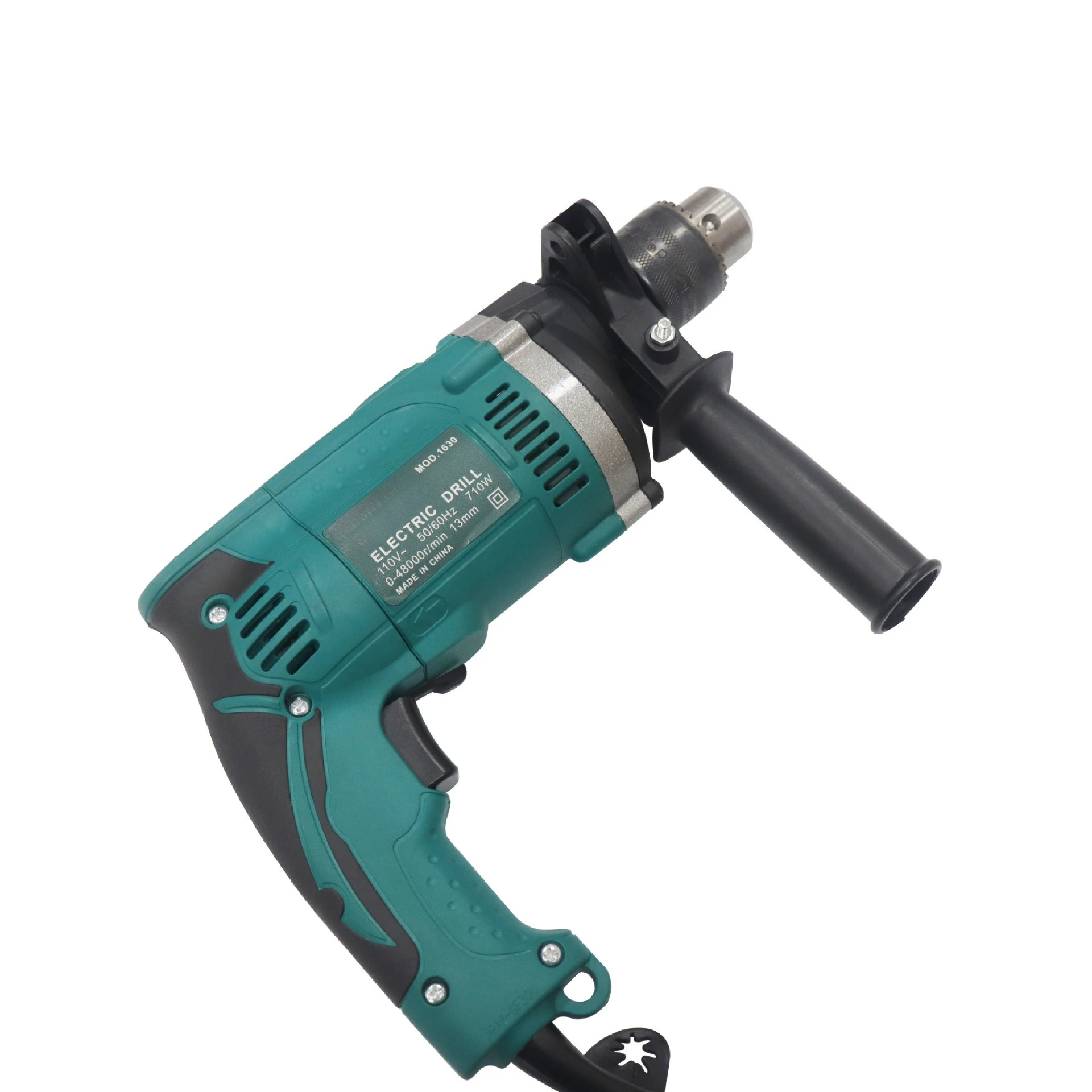 HP1630 Pistol Drill Impact Electric Drill 13MM Multi-function Small Handheld Household Electric Drill Power Tool