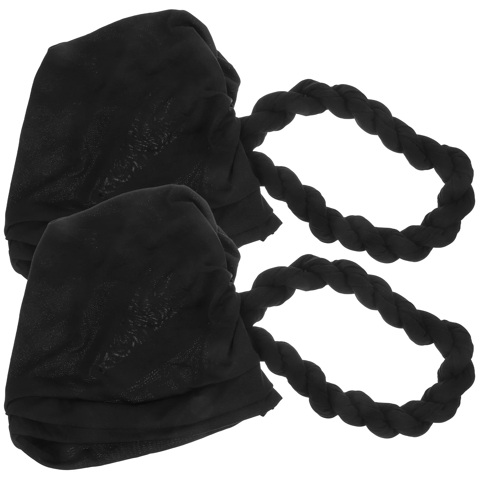 

2Pcs Milk Silk Turban Women Hats Lightweight Sleeping Headwear Hair Scarf Durable Design Moisture Lock Bath Hat Household
