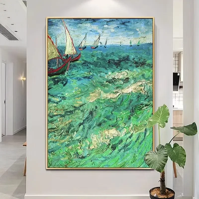

4180541 Digital oil painting living room decorative painting sofa background wall hanging painting