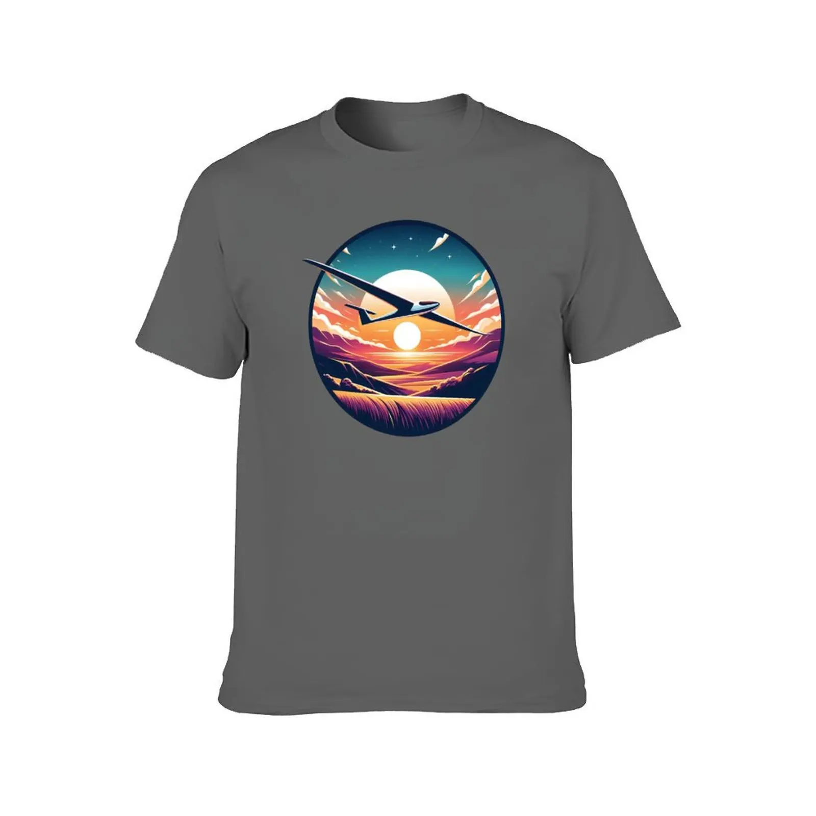 Glider Plane Pilot Sailplane Biplane aerial floating soaring T-Shirt man t shirt graphic man t shirt designer T-Shirt