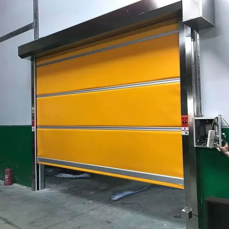 Customized Industrial Warehouse Automatic High Speed PVC Roller Shutter Doors