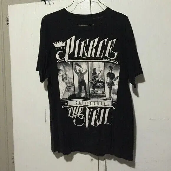 Pierce The Veil Band Graphic Black Shirt Unisex Men Women Kv12626