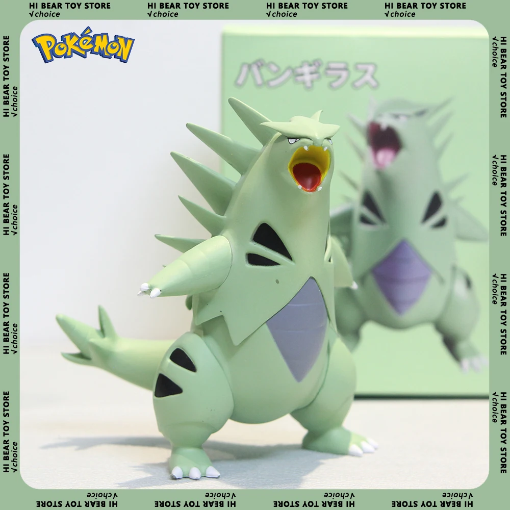 

Pokemon Anime Figure Tyranitar Figures Peripheral 11cm Pvc GK Statue Model Collectible Desktop Decoration Children Toys Gifts