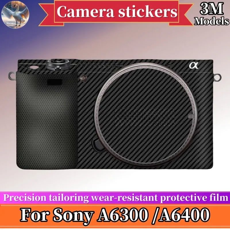 A6300 A6400 pieles para pegatinas de cámara Sony A6300/A6400, película protectora, sastrería de precisión resistente al desgaste