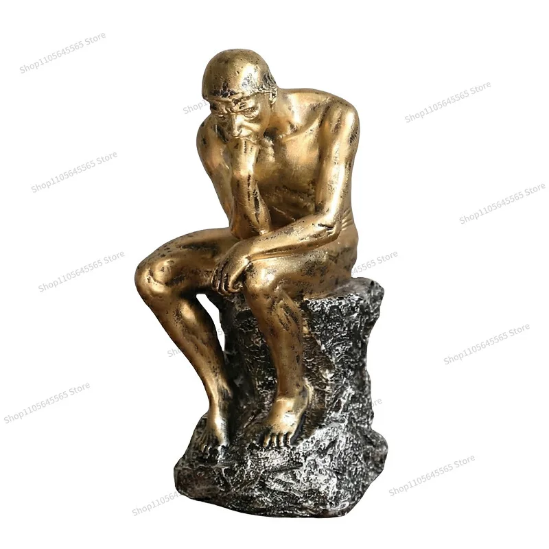 For rock thinkers creative ornaments, home study living room retro decorations office decoration