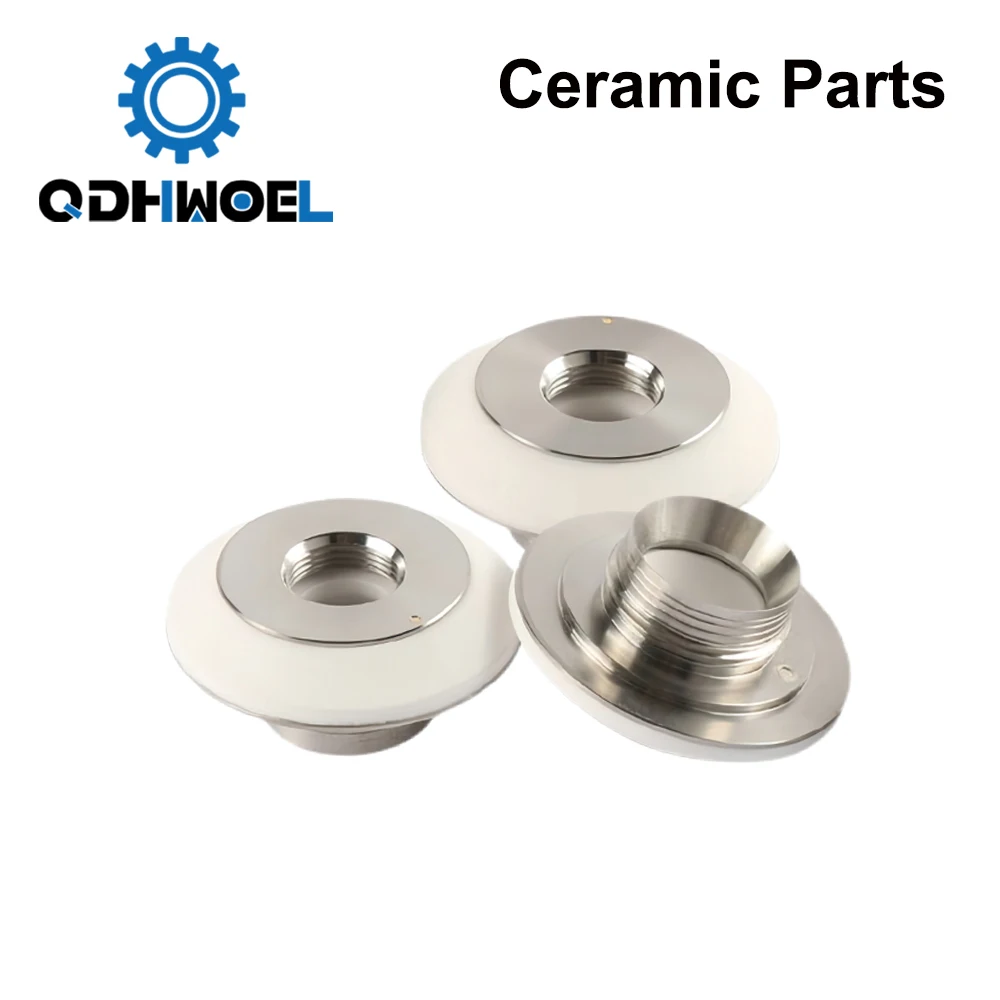 Fiber laser ceramic parts nozzle holder Diameter 34.5 height 16.7mm For Highyag/Nukon Laser Cutting Head