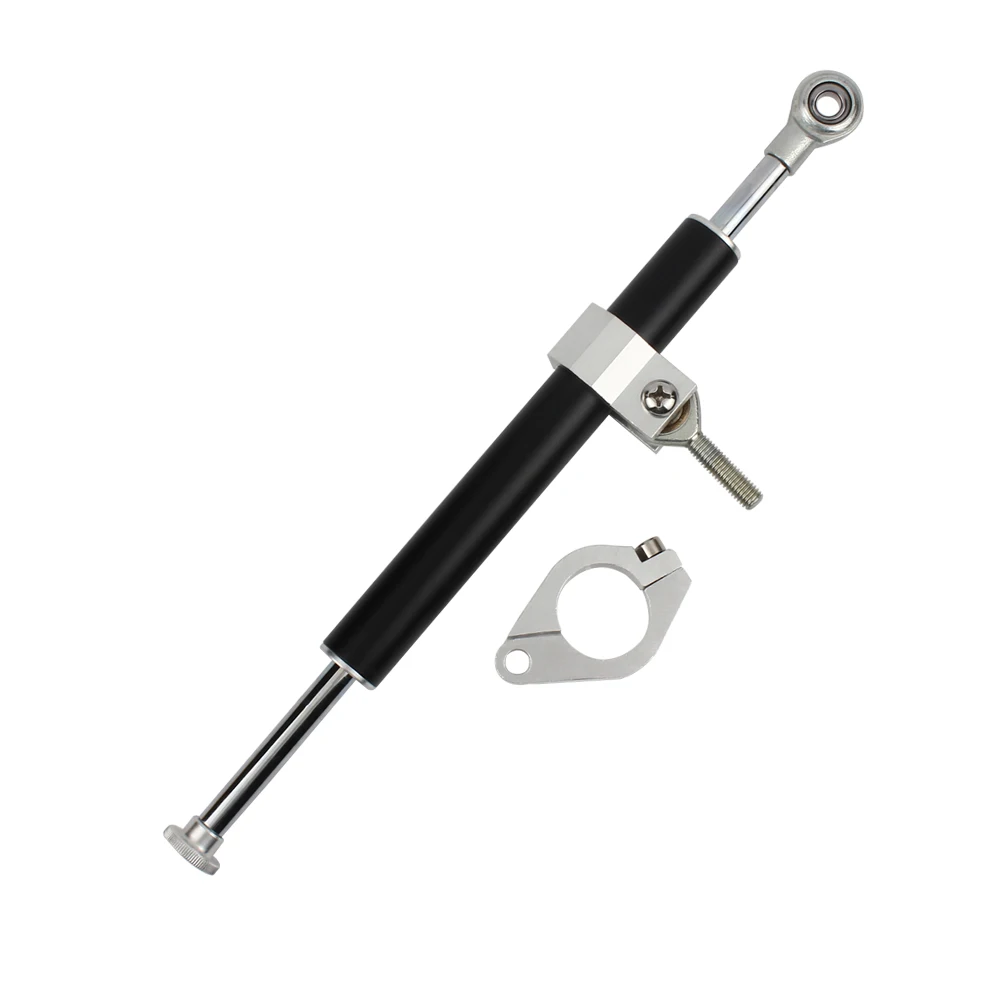 Motocicleta Steering Damper para Suzuki Kawasaki, Universal Motorbike Estabilizador, Direção Damper, Acessórios Vibração, 13"