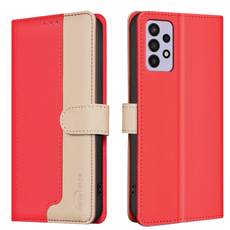 Wallet Flip Case For Samsung Galaxy A52 Cover Cases For Samsung A52 A12 A32 A22 S A72 5G A02S Coque Leather Phone Protective Bag