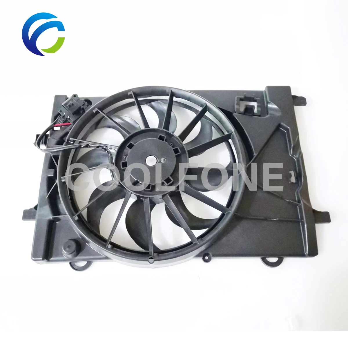 Electric Cooling Radiator Fan Assembly for CHEVROLET TRAX AVEO T300 OPEL MOKKA 2011- 95483693 95097122 95298575 94541257