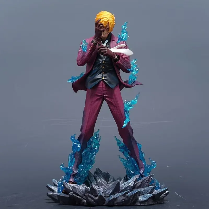 

25cm/9.84in Anime ONE PIECE Figure Sanji Action Figures Pvc Statue Desktop Ornamen Collection Model Toys Gifts