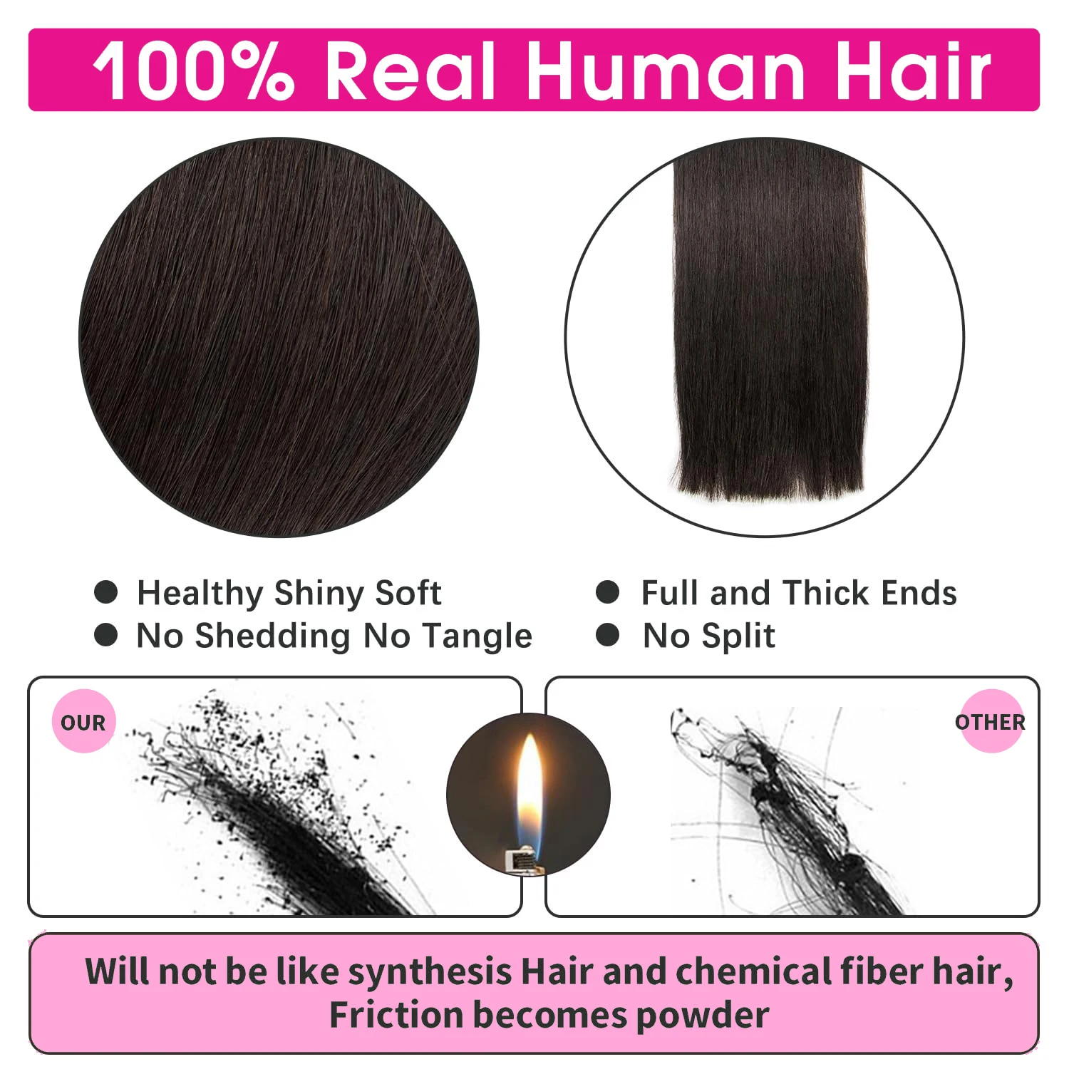 Audelami เทปต่อผมมนุษย์ 10 ชิ้น/เซ็ต 15g ธรรมชาติสีสําหรับผู้หญิง 100% Real Human Hair Extensions 12-26 นิ้ว