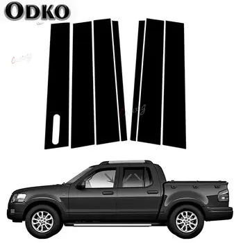 7件組汽車立柱裝飾條/車窗車門裝飾貼紙,適用於2007-2010款福特探險者運動皮卡。 6 最佳銷售 福特探險者後擋板裝飾條 - №4