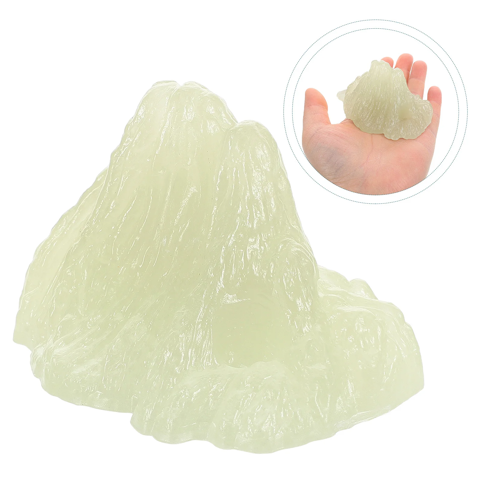 

Glow Rock Fish Tank Decoration Luminous Aquarium Gravel Artificial Rocks Garden Miniature Rockery Zen Accessories