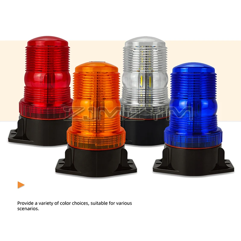 30 LED Warning Flashing Lights 10-110v Strobe Light For Forklift Truck Ultra Visible Safety Flashing Light For Emergencie