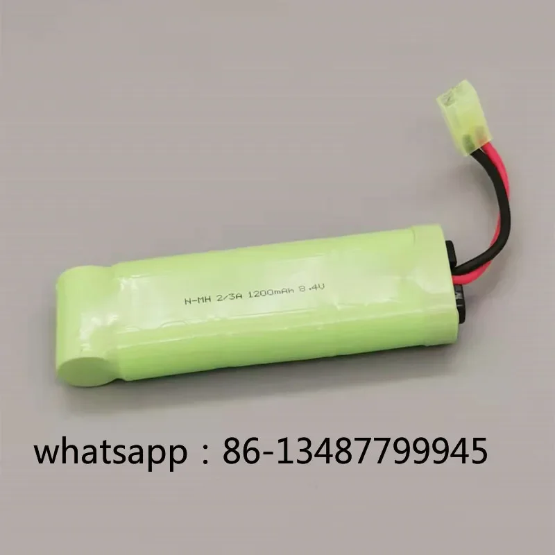 Nickel hydrogen NI-MH 2/3A1000 1100 1200mAh 8.4V electronic dog toy gun rechargeable battery pack
