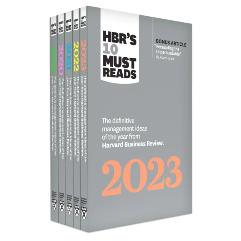 5 Years Of Must Reads From Hbr 2023 Edition Harvard Business Review Harvard Business Review Press 9781647826178 Book