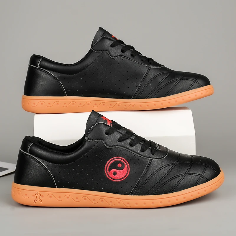 

Новая обувь для тай-чи, обувь для тхэквондо, водонепроницаемая, уличная, амортизирующая, нескользящая, противоскользящая, высокая водонепроницаемость