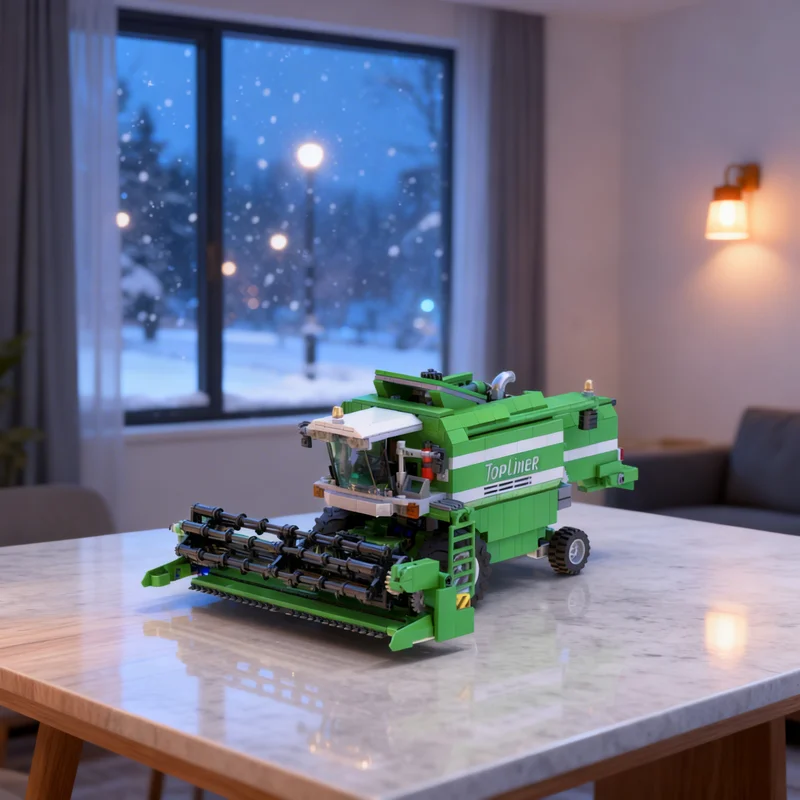 1548pcs MOC Deutz-Fahr Topliner 