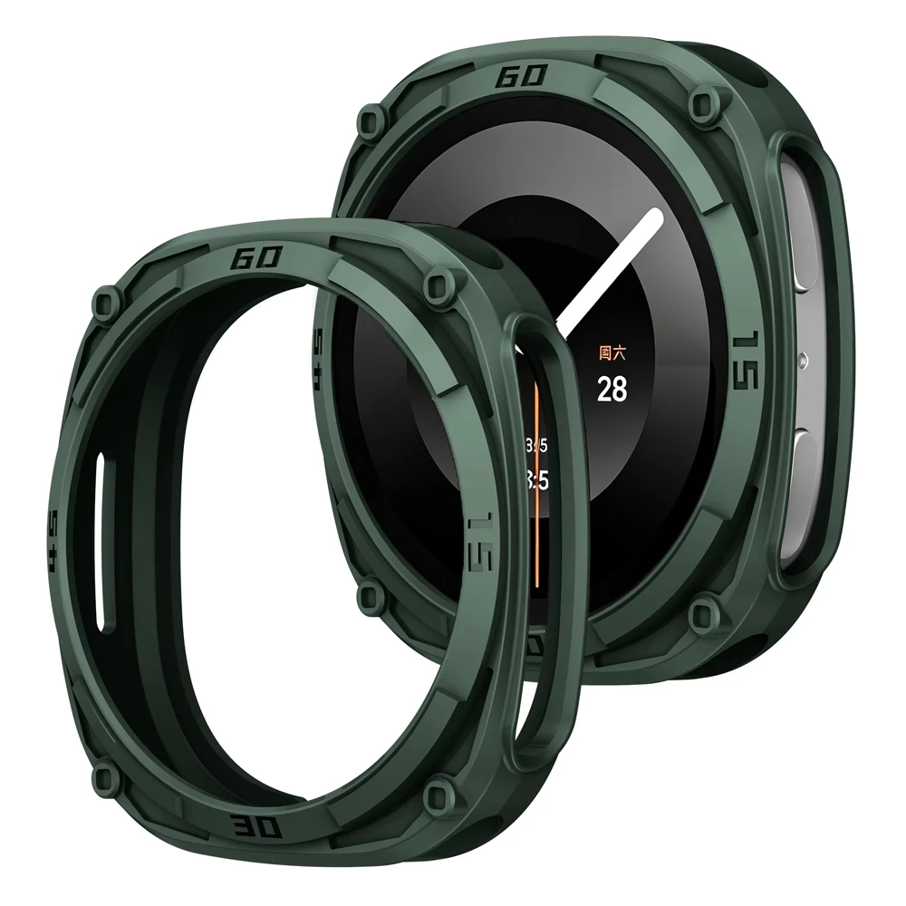 Robuste Hülle für Samsung Galaxy 9 8 44mm 40mm Zubehör Harter PC-Stoßfänger Schutzrahmen Schutzabdeckung für Galaxy Watch 9 – Detail 3