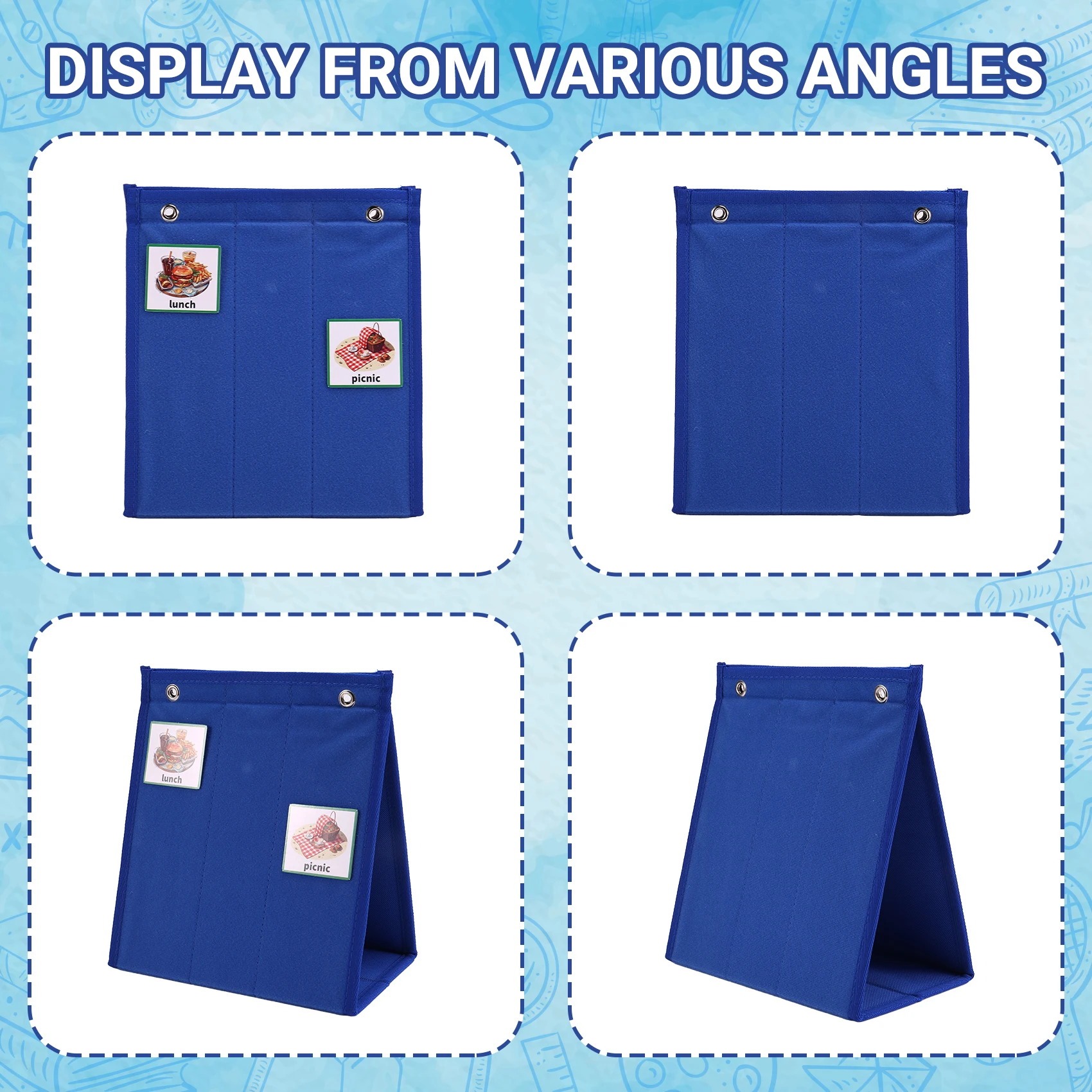 Visual Schedule For Kids Daily Routine Chart With 70 Cards Calendar Pocket Autism Learning Behavioral Tool
