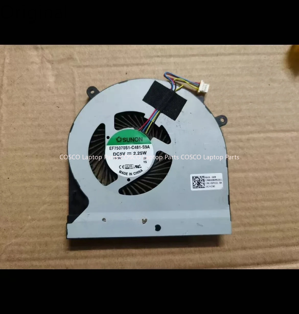 Оригинальный охлаждающий вентилятор EF75070S1-C481-S9A DC5V2.25A для ASUS STRIX GL502V GL502VT GL502VT-DS71 S5VT