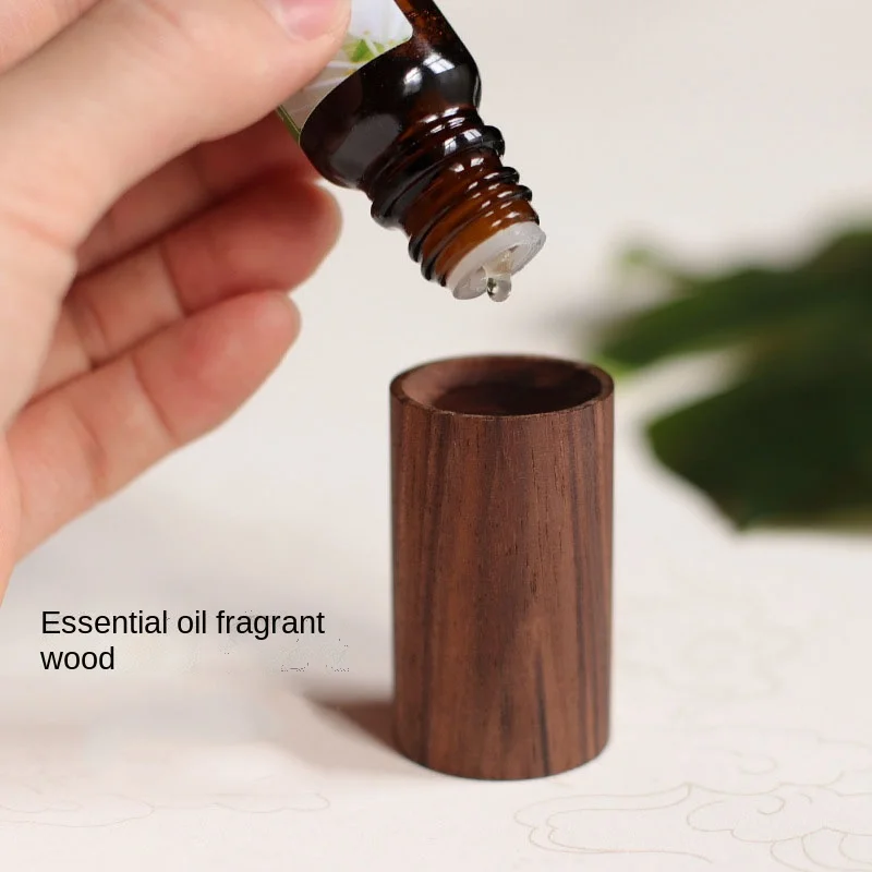 Wooden Essential Oil Aroma Diffuser Environmentally Friendly Fragrance  Refreshing Sleep Aid Car Aromatherapy Decoration