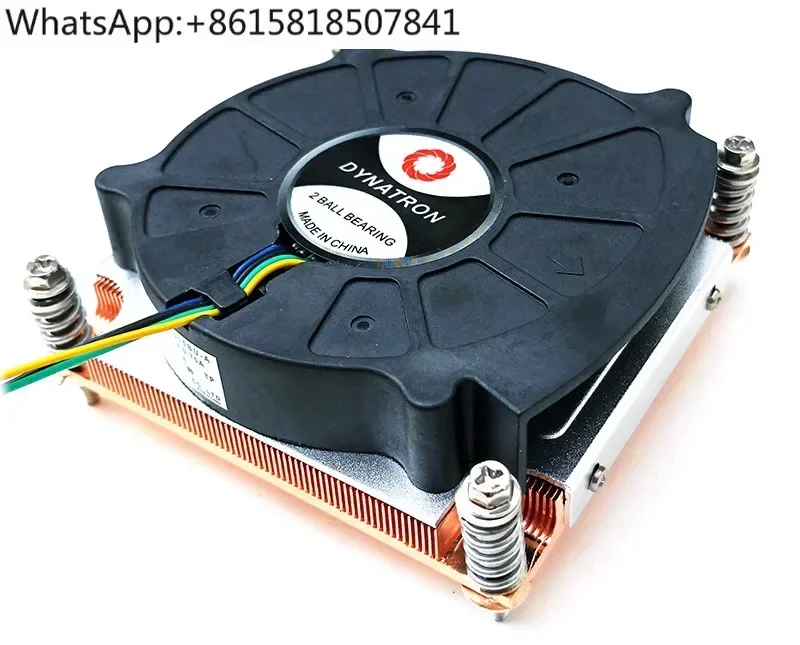 1U intel1200 1150 CPUitx violent fan ultra-thin air-cooled server radiator K199