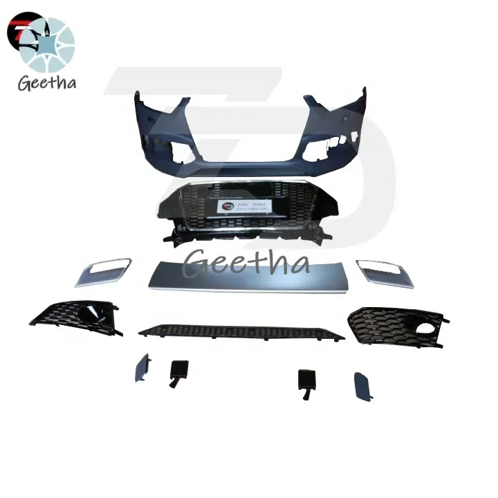 

Wholesale Price RSQ3 Style Front Bumper Main Net For Audi Q3 SQ3 2013 To 2016 Model