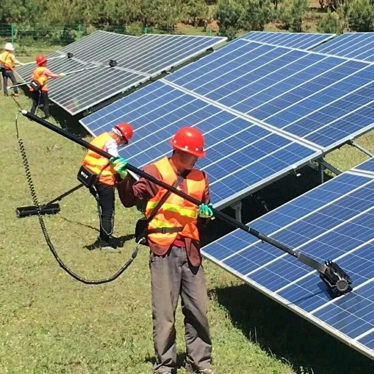 

SC-19 EITAI Solar Panel Rotating Brush C21 3.6m Photovoltaic Cleaner Cleaning Robot for Solar Panel