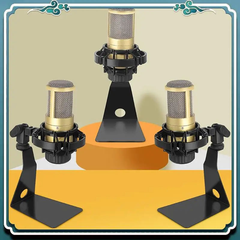 Easy To Use Spider Microphone Shock Mount Condenser Microphones Universal Shockmount Stand Microphone Mount