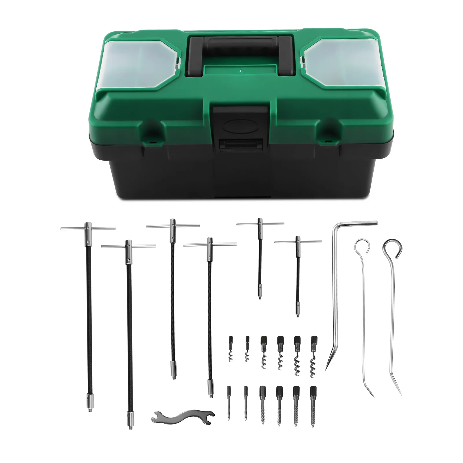 universal 23pcs  Steel Alloy Packing Puller Tool Set  2 x L7-1/2