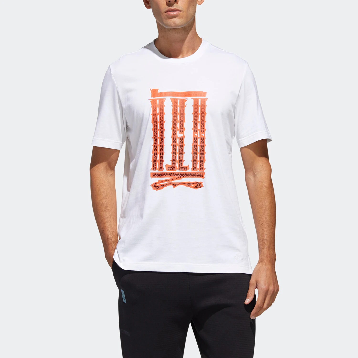 アディダス正規品-メンズ新商品-ウージー-スポーツ-半袖-カジュアル-tシャツ-gl8192