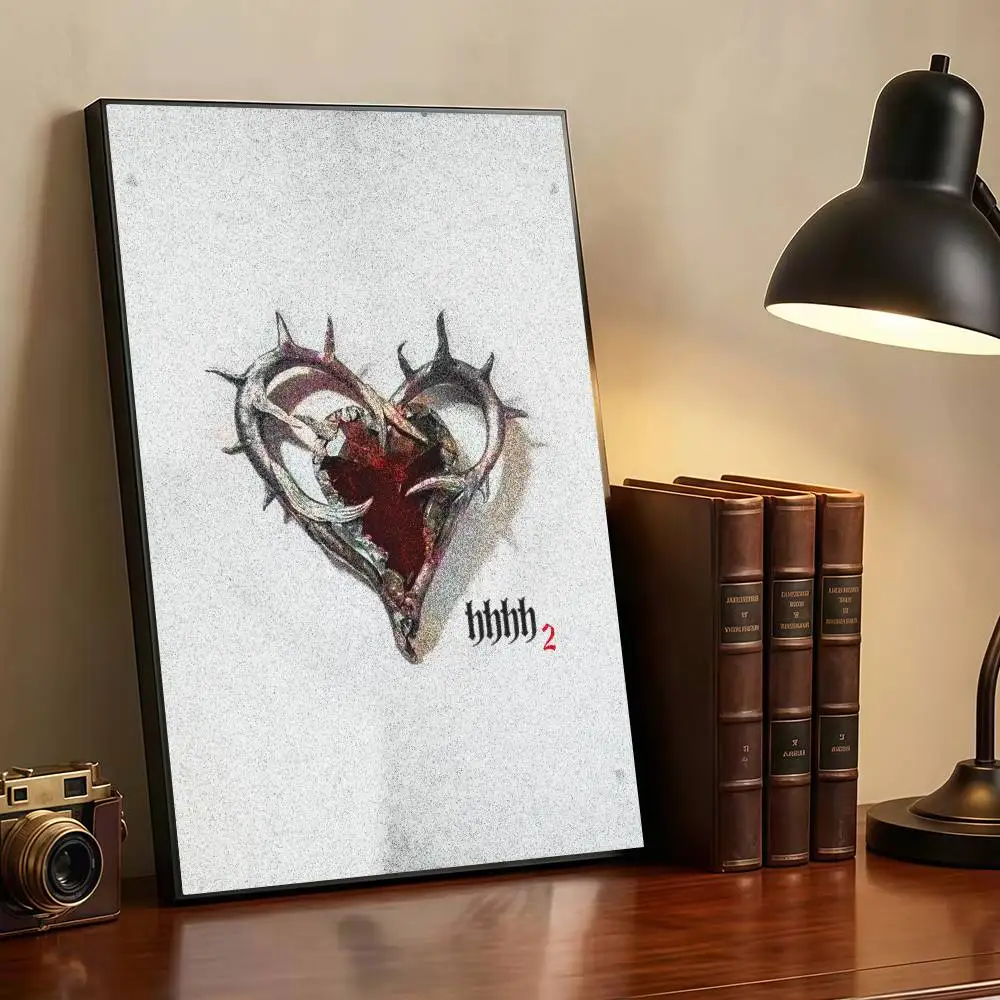 Rapper J-Josman HHHH2 Peelable Self-adhesive Poster Stickers Are Suitable For Frameless Wall Decoration In A Room