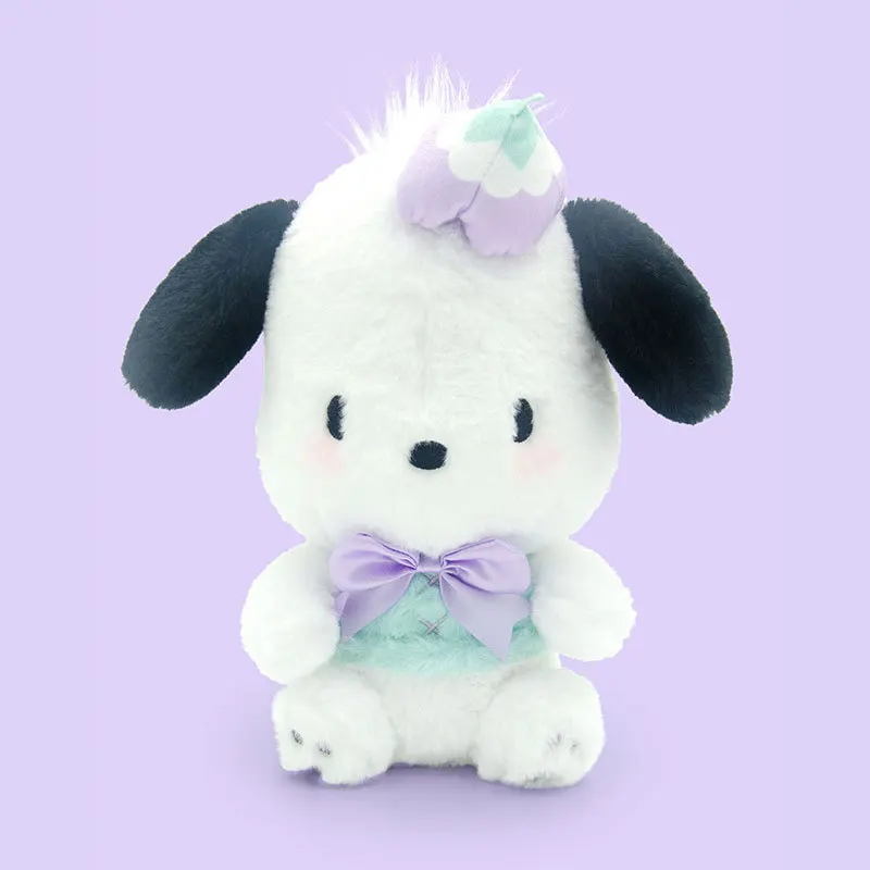 Sanrio Hello Kitty cannelle Kuromi Pochacco mélodie peluche jouet Kawaii poupée porte-clés maison chambre décor cadeau d'anniversaire