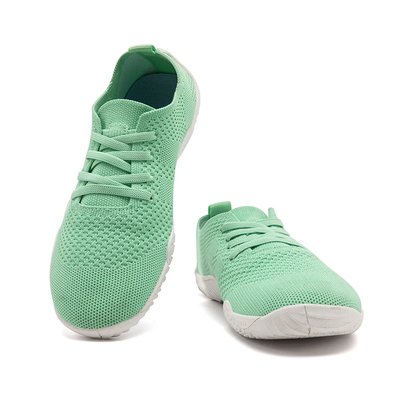 

Женские туфли босиком с широким носком, повседневные лоферы на мягкой подошве, минималистичные удобные прогулочные туфли на плоской подошве, дышащие для повседневной носки