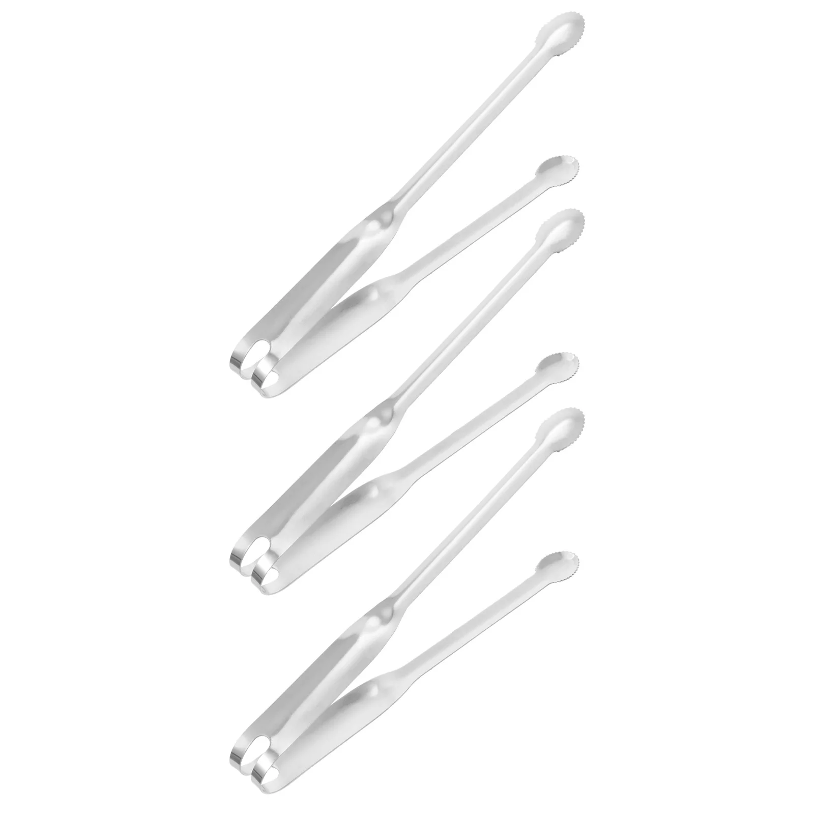 

3 PCS Barbecue Tongs Cooking Serving Grilling Accessories Tools Stainless Steel