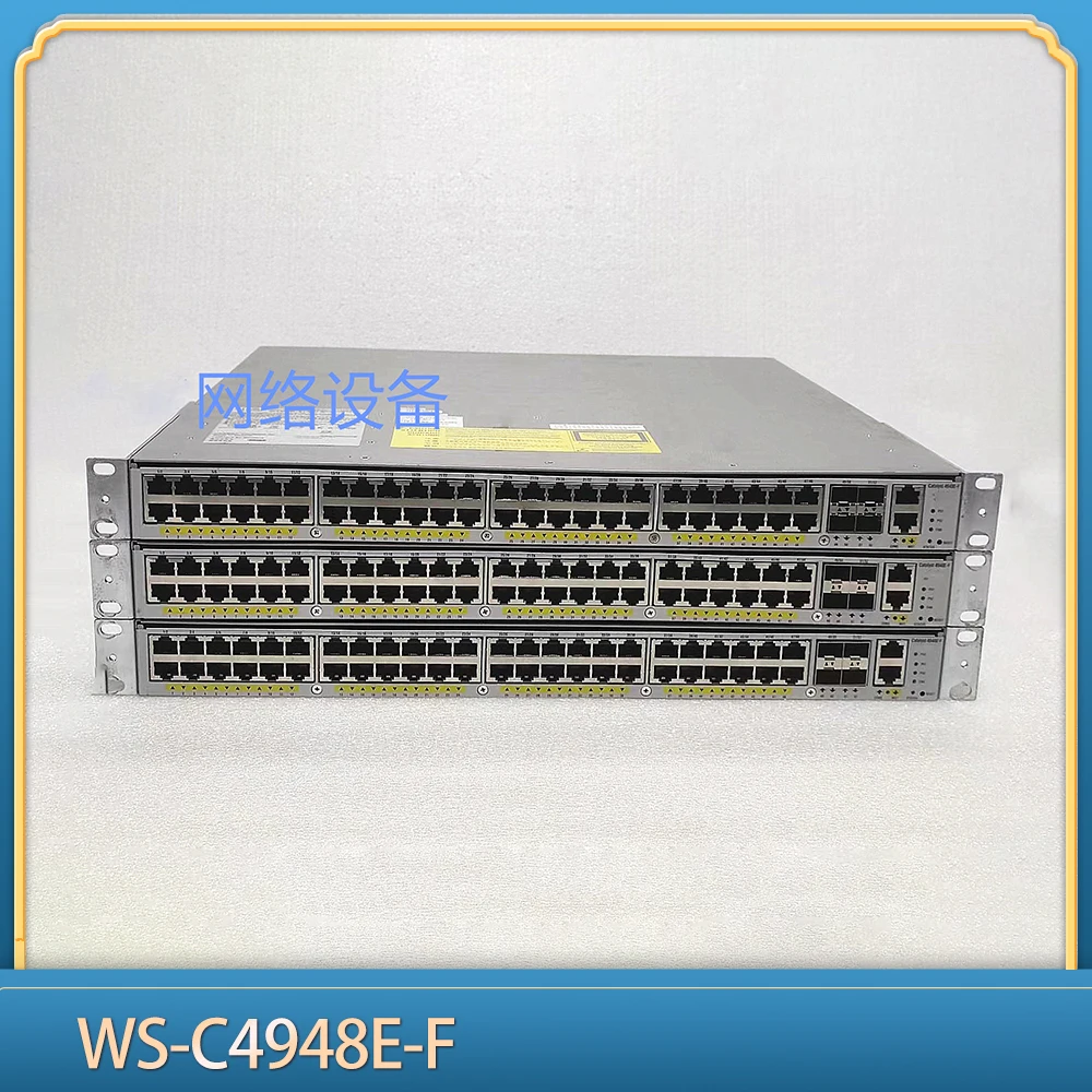 1pcs For Cisco 48 Gigabit Port 40K Optical Port Network Management Switch WS-C4948E-F