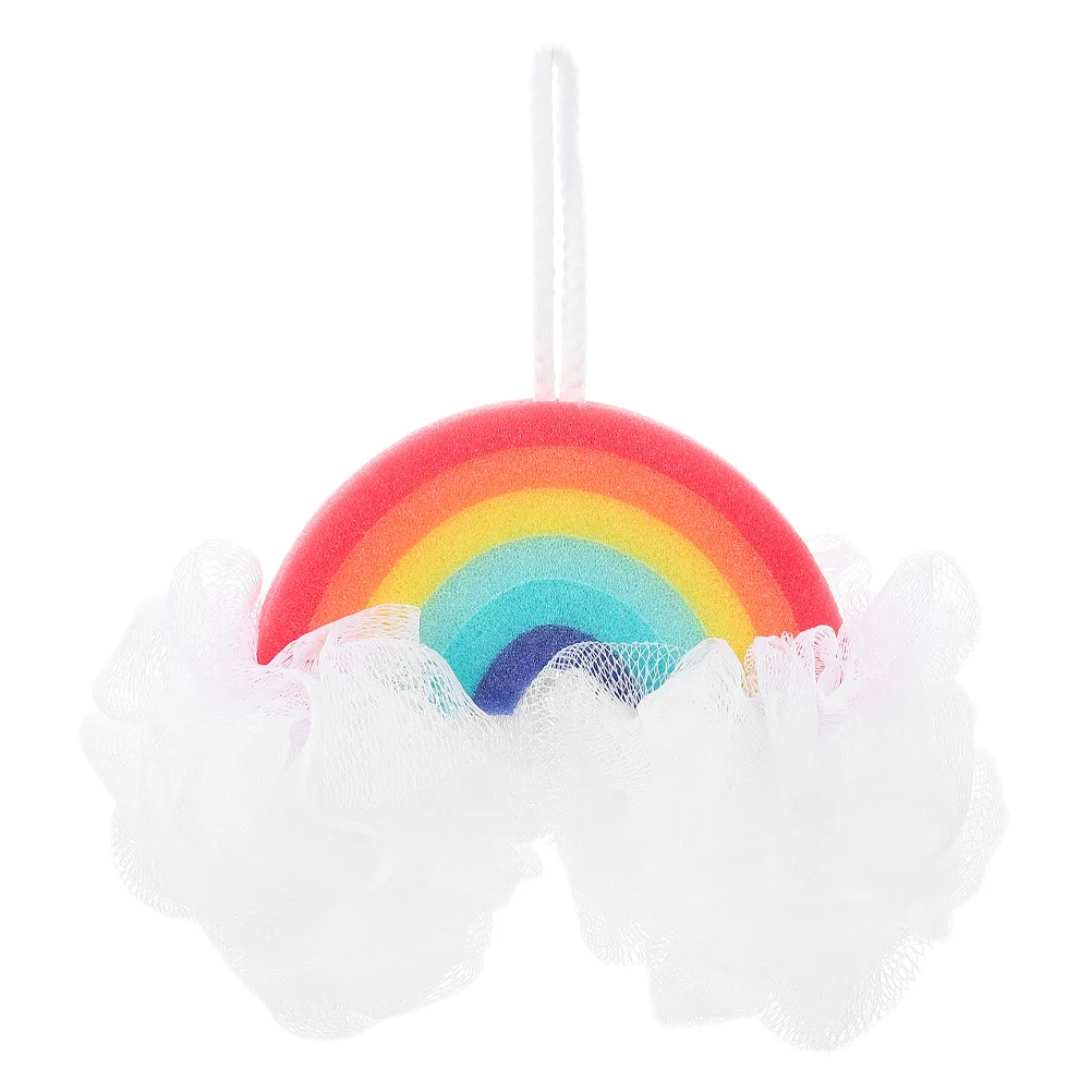 

Cloud Bath Ball PE and Sponge Scrubber Portable Baby Body Animal Accessory for Babies
