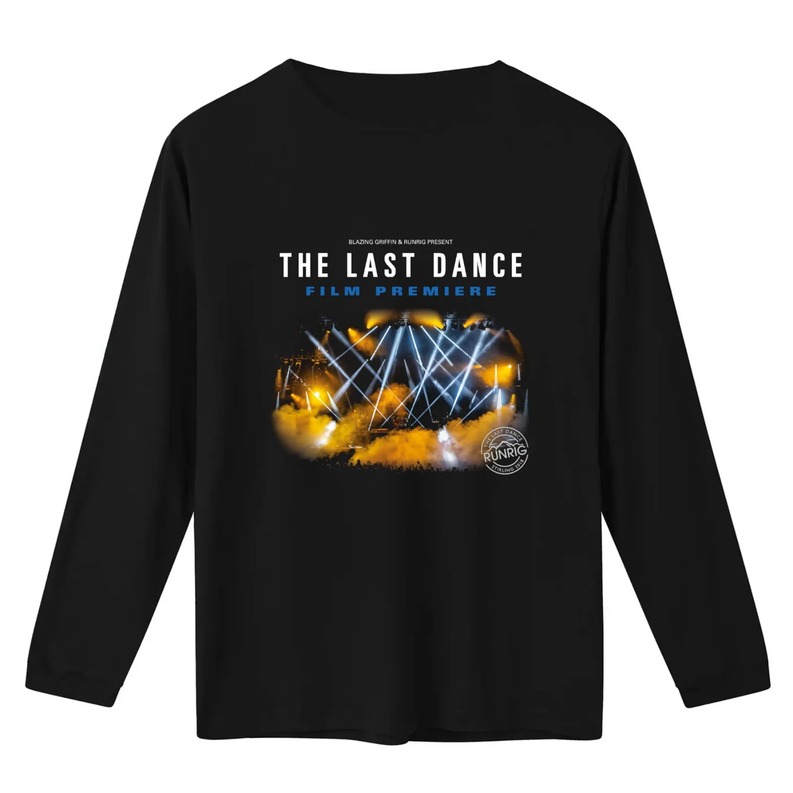 RUNRIG BAND T-Shirt Summer Casual Cotton Tee Oversized Streetwear Tops Vintage Graphic Print Loose Fit Short Sleeve