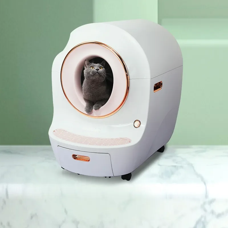 Customizable Smart Pet Li tter Box Wifi Connection App Remote Control Automatic Cat Toilet Wholesale